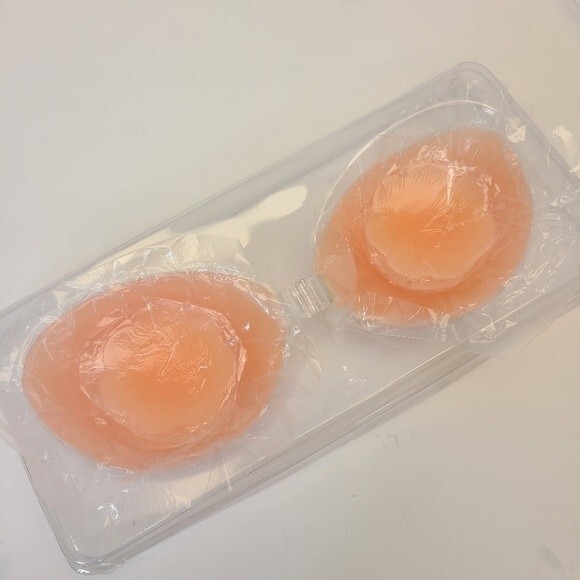 Freebra Size A Cup Strapless Backless Adhesive Silicone Nude Bra & Nipple Covers - Picture 4 of 15